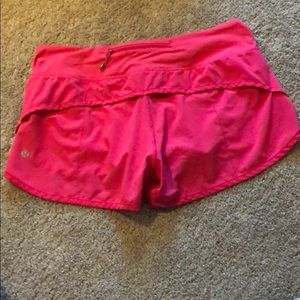 Lululemon Speed shorts